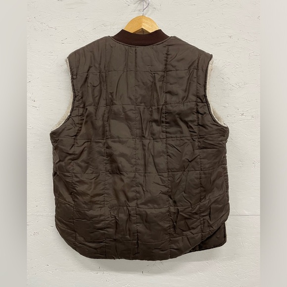 Vintage 80s Sexton Sherpa Vest, Size XL - Fits L - Picture 2 of 8